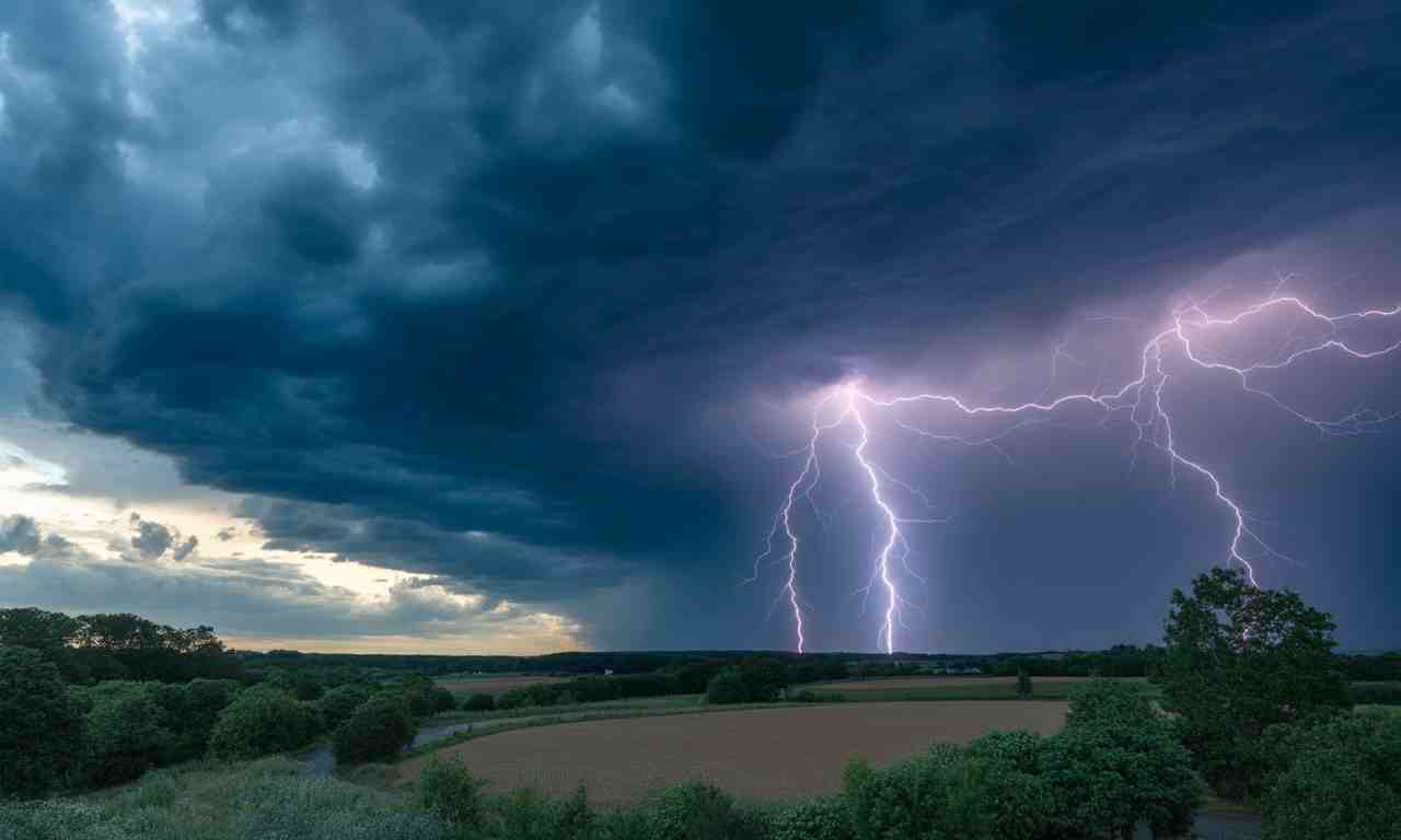 découvrez un événement météorologique exceptionnel : plus de 500 éclairs ont illuminé le ciel de l’ille-et-vilaine en seulement deux heures. un phénomène rare analysé par les experts.