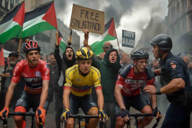 Vuelta-La-derniere-etape-annulee-en-raison-des-manifestations-en-soutien-a-la-Palestine-640x427 Tragique accident : un motard perd la vie en chutant de 50 mètres dans une rivière des Alpes-de-Haute-Provence après avoir heurté un pont