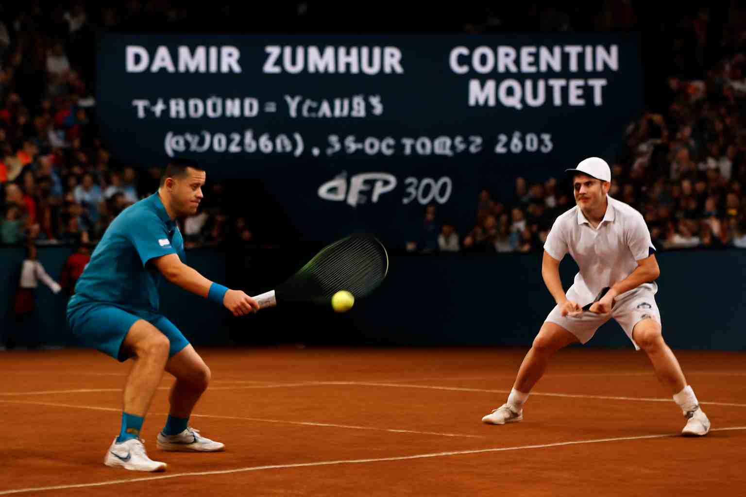 damir dzumhur affronte corentin moutet au premier tour de l’atp 500 de vienne, mercredi 22 octobre 2025. suivez ce duel prometteur entre deux talents du circuit pour une place au tour suivant !