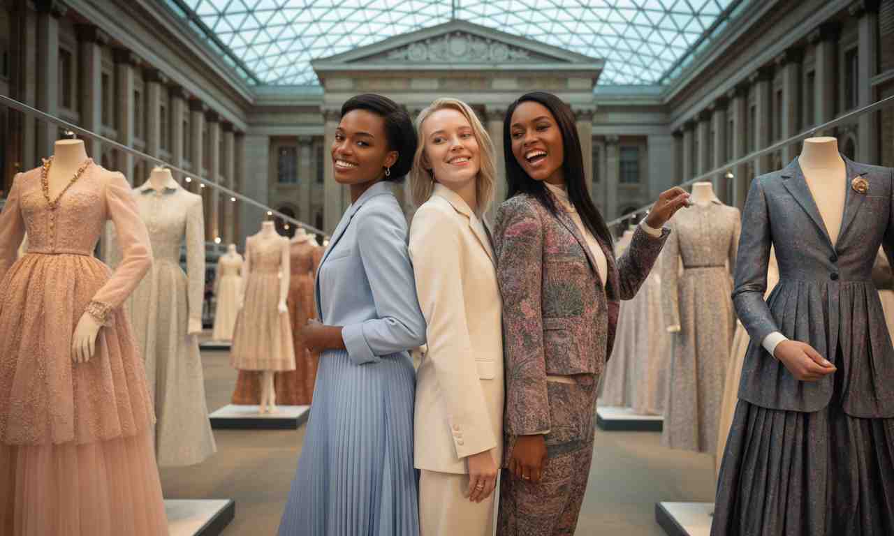 découvrez comment amelia et eliza spencer incarnent l'élégance et la complicité, tandis que naomi campbell rend hommage à l'identité britannique lors d'une soirée mode exceptionnelle au british museum de londres.