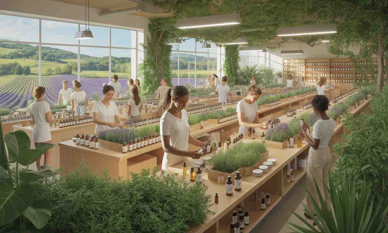 découvrez comment aroma-zone, marque emblématique de cosmétiques naturels originaire du vaucluse, connaît une croissance impressionnante grâce au doublement de sa production.