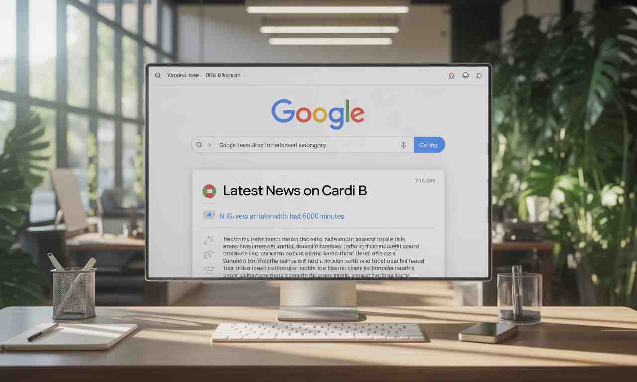 aucune actualité récente concernant cardi b selon une recherche google news, aucune information publiée au cours des dernières 6000 minutes.