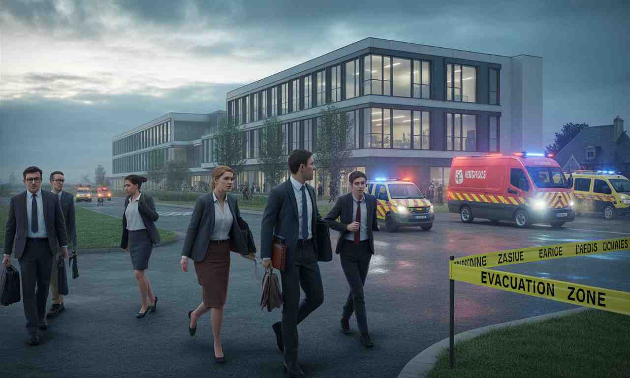 à avranches, le personnel de la caisse d'allocations familiales a été évacué suite à une fuite de gaz. découvrez les détails de l'incident et les mesures de sécurité mises en place.