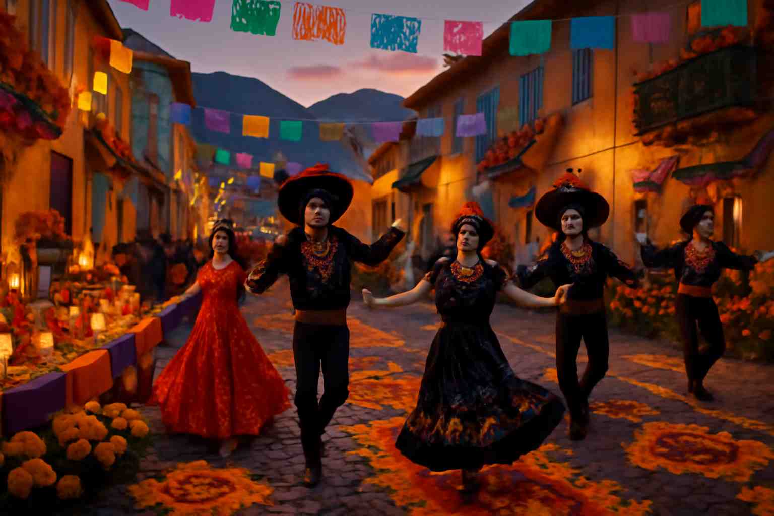 découvrez comment barcelonnette célèbre le jour des morts à la mexicaine : une fête haute en couleur, entre traditions, offrandes, musique et ambiance conviviale, au cœur des alpes.