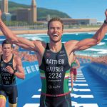 revivez l’intense finale wtcs de triathlon à wollongong : matthew hauser sacrifié champion du monde chez les hommes, tandis que le français dorian coninx réalise une belle performance en décrochant la 11e place. résultats, analyse et moments forts.