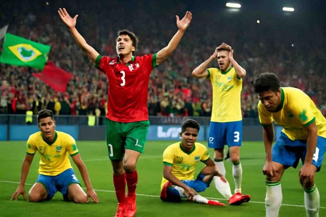 Coupe-du-Monde-U20-Le-Bresil-ebranle-par-une-surprise-face-au-Maroc-640x427 Éliminatoires de la Coupe du Monde 2026 en Afrique : Les formations officielles du match Cap-Vert contre Cameroun - AfricaFootUnited