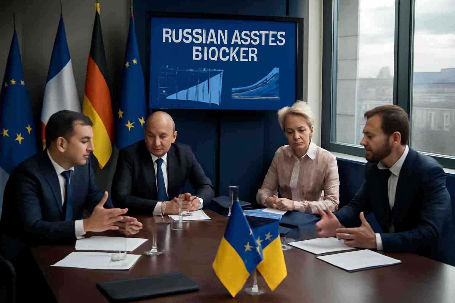 les leaders européens envisagent d'utiliser les actifs russes bloqués afin de renforcer le soutien à l'ukraine. découvrez les initiatives en cours et les enjeux de cette démarche stratégique.
