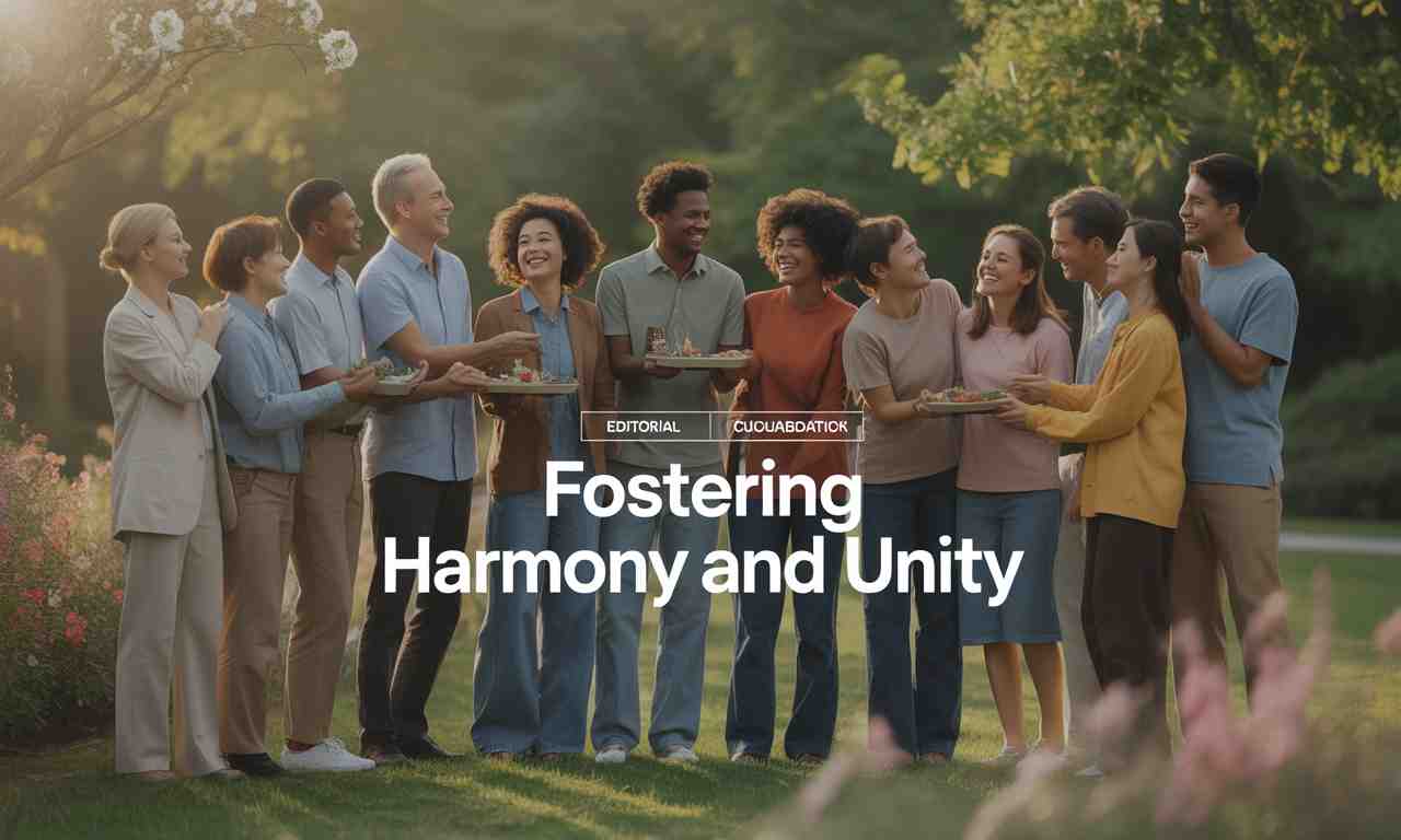 découvrez comment encourager l'harmonie et l'unité dans notre société à travers un éditorial inspirant, explorant des pistes concrètes pour renforcer la cohésion et le vivre-ensemble.