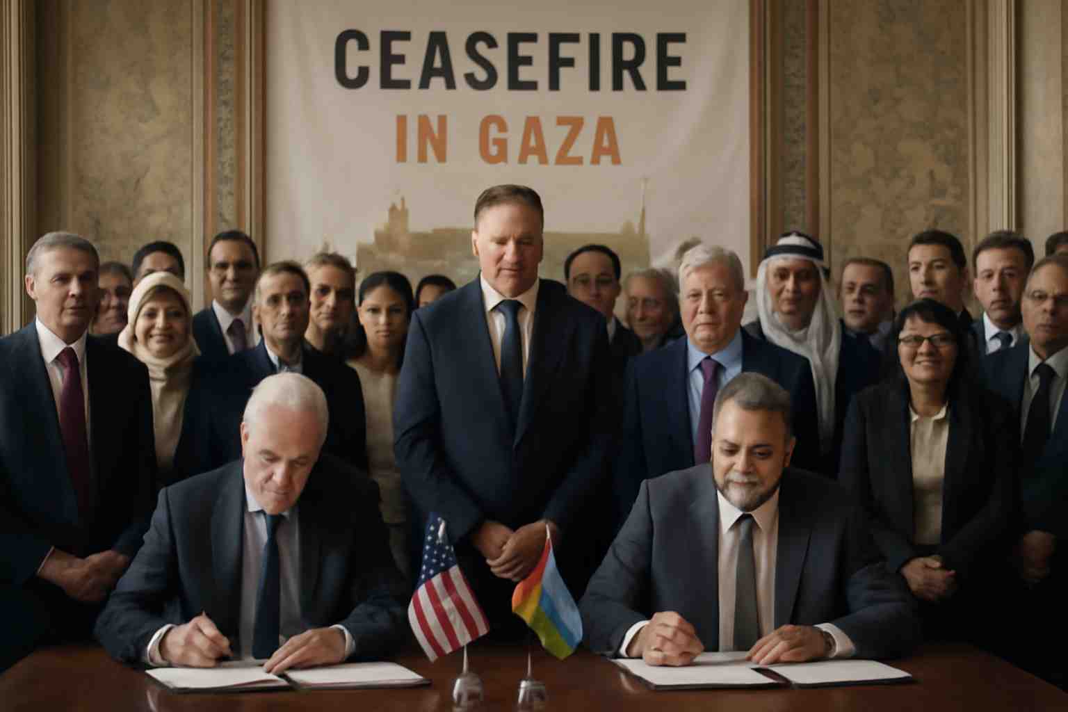 suivez en direct les dernières actualités sur la signature officielle du cessez-le-feu à gaza, marquée par l'absence du hamas. analyse, réactions et enjeux de cette étape cruciale du conflit.