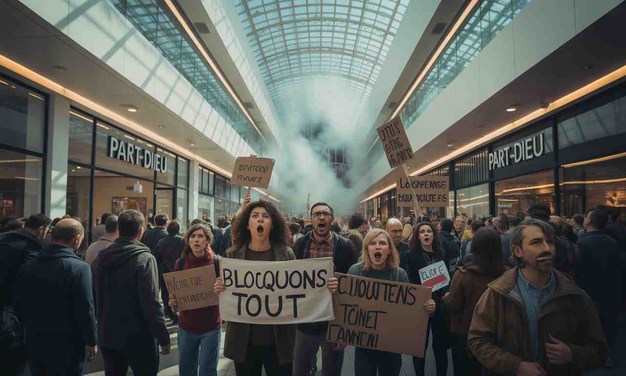 découvrez comment le mouvement bloquons tout réagit face aux émanations étranges apparues au centre commercial de la part-dieu à lyon. analyse des faits, réactions et enjeux pour les habitants et commerçants.