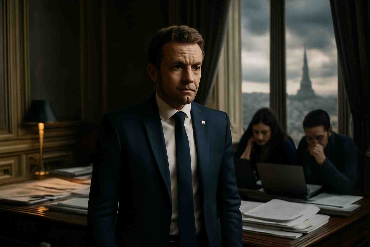 découvrez comment emmanuel macron navigue dans une période d'adversité, entre manque de soutien politique et recherche d'une solution pour sortir de l'impasse actuelle.