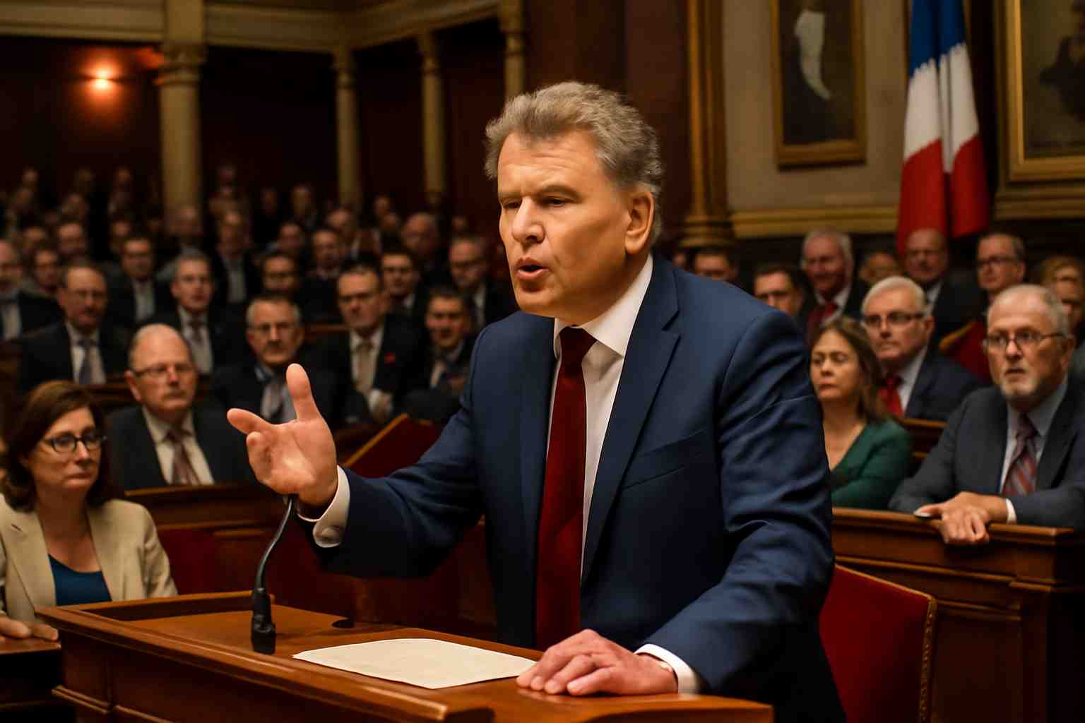 fabien roussel appelle à un débat transparent entre députés concernant le budget 2026, la réforme des retraites et l’avenir de la sécurité sociale afin d’assurer une prise de décision collective et ouverte.