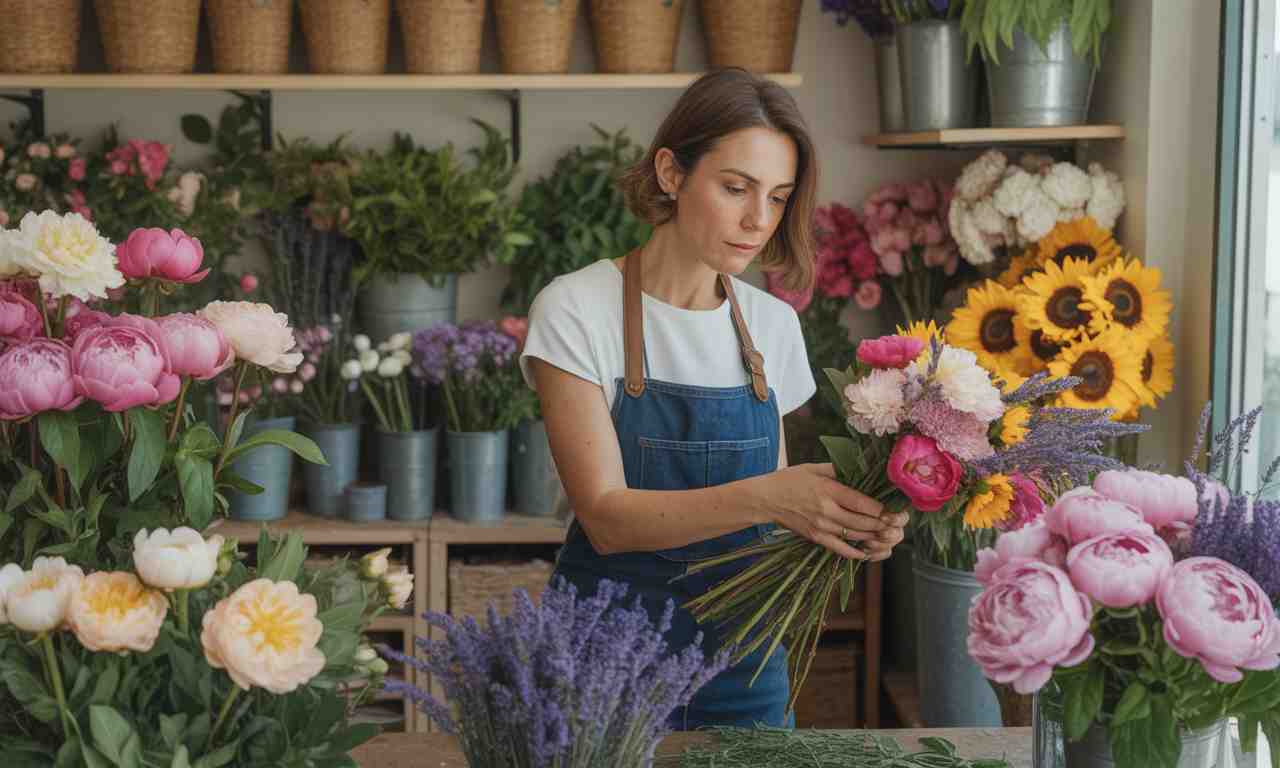 découvrez le parcours de florence benayoun, fleuriste passionnée et engagée, qui s’investit chaque jour pour promouvoir les fleurs françaises. son engagement durable et son amour du local offrent une nouvelle vision de la fleuristerie responsable.