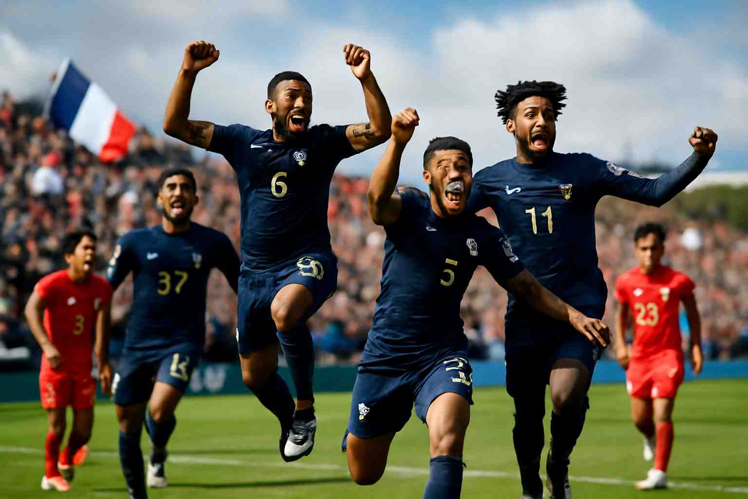 les bleuets se qualifient brillamment pour les quarts de finale de la coupe du monde u20 après une victoire décisive contre le japon. résumé du match et faits marquants.