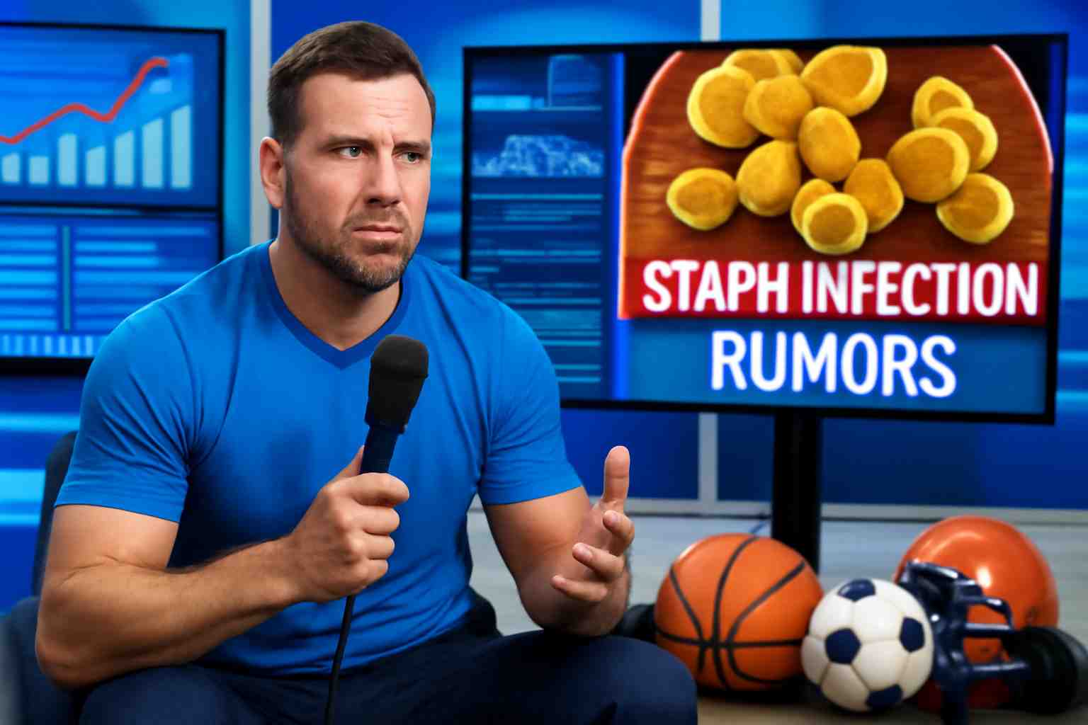 ciryl gane met fin aux rumeurs concernant les infections à staphylocoques et explique sur rmc sport que sa routine de rasage est en cause. découvrez ses explications et comment il gère cette situation.