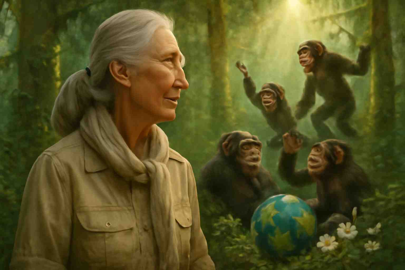 découvrez l’hommage rendu à jane goodall, pionnière de la primatologie, dont l’œuvre et l’engagement continuent d’inspirer la protection de la nature et la recherche scientifique.