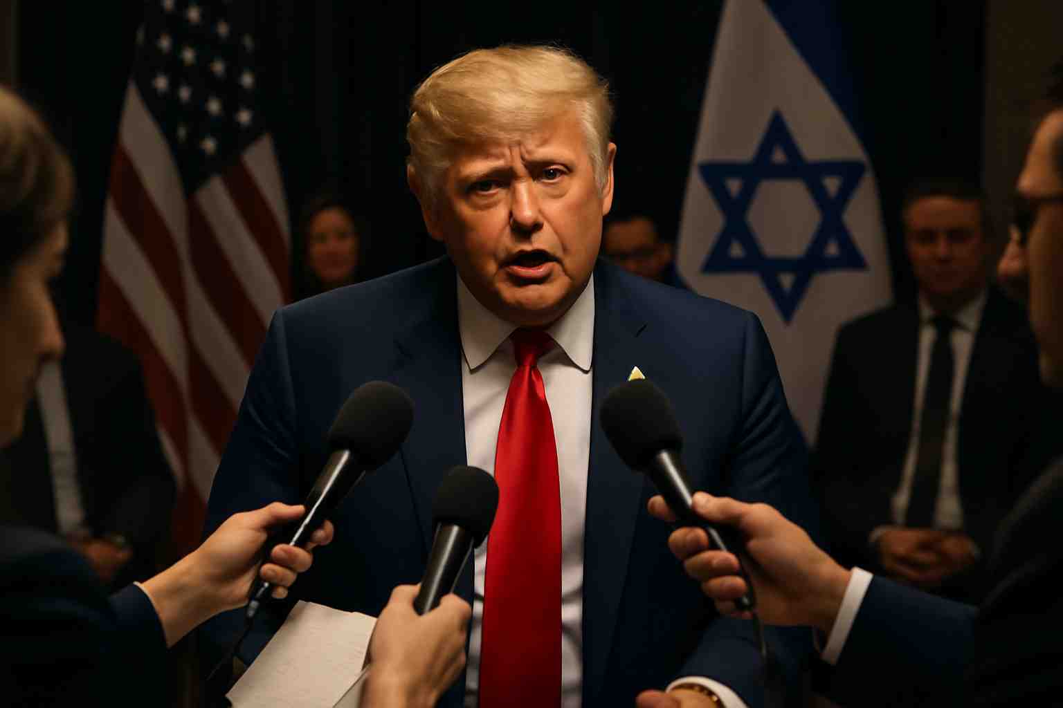 restez informé en temps réel : donald trump annonce qu'israël a approuvé la première proposition de retrait, partagée avec le hamas. suivez les dernières mises à jour sur ce dossier majeur au moyen-orient.