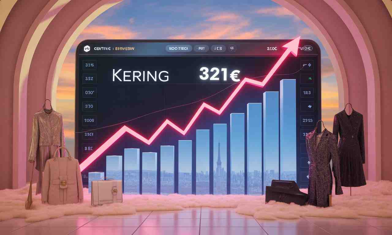 découvrez pourquoi le dépassement du seuil des 321€ par l'action kering pourrait annoncer une perspective de croissance intéressante pour les investisseurs et le futur du groupe.