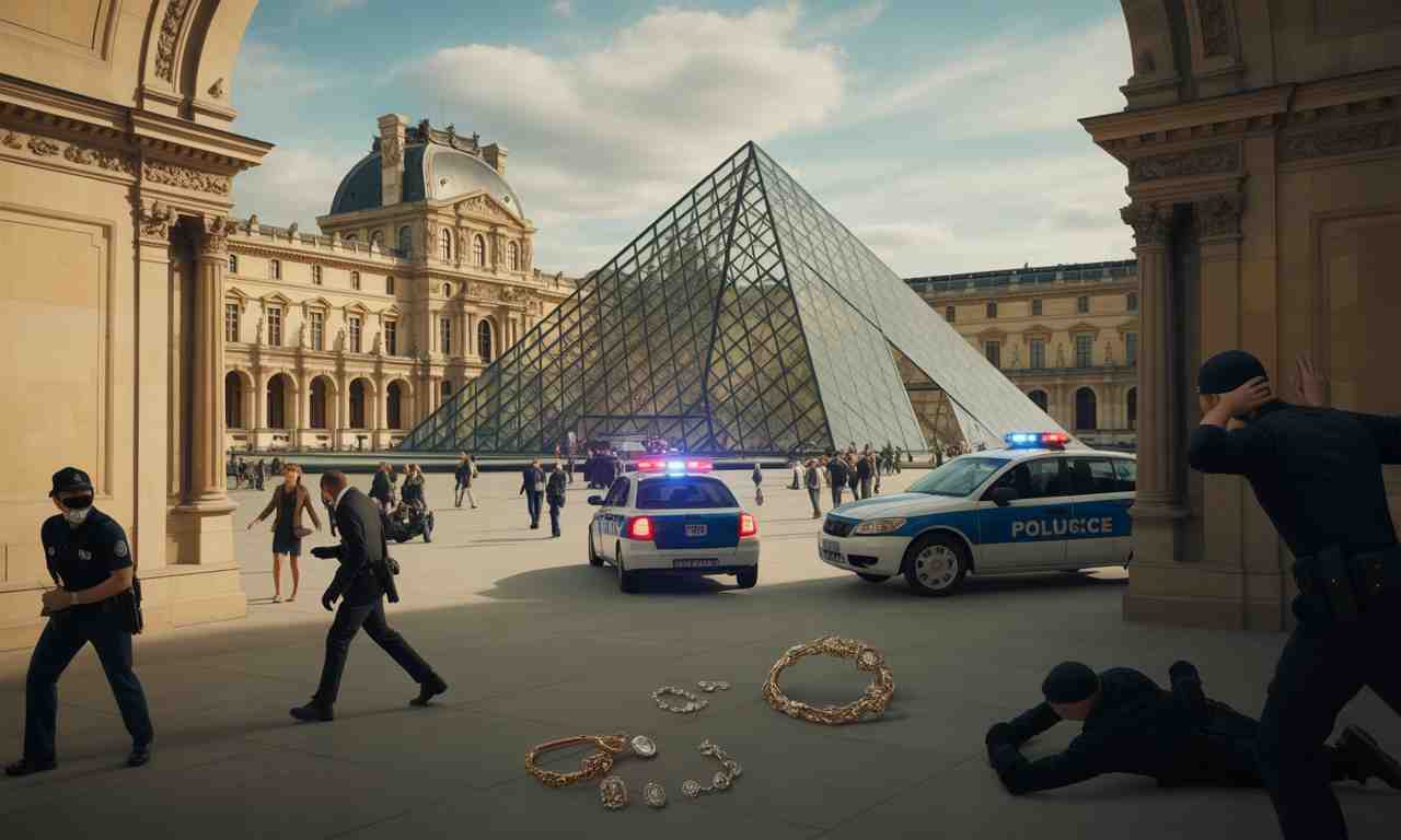 découvrez tous les détails sur le braquage audacieux qui a secoué le louvre ce dimanche, avec le vol spectaculaire de précieux bijoux. plongez dans l'enquête et les réactions suscitées par cet acte inédit au cœur de paris.
