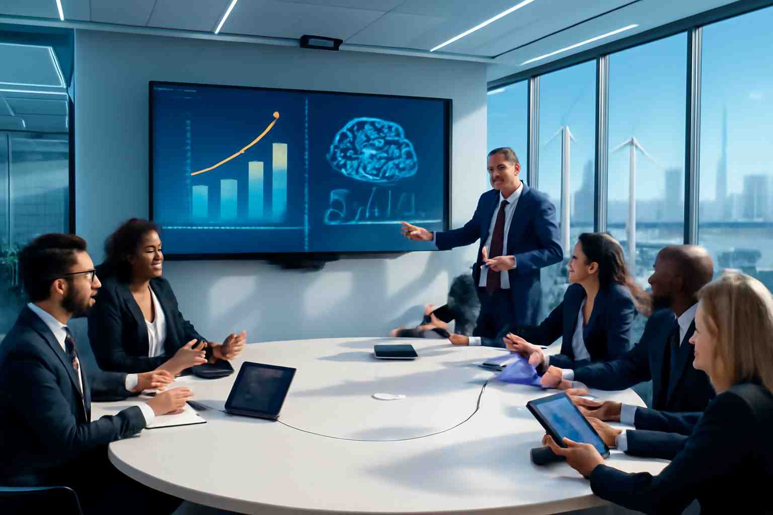 découvrez comment 88 % des dirigeants, selon le rapport adnoc et microsoft, considèrent l'ia comme un moteur clé dans la transformation énergétique, soulignant l'importance des technologies innovantes pour l'avenir du secteur.