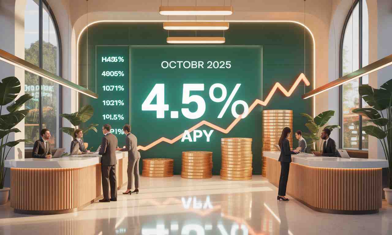découvrez notre sélection des 10 meilleurs comptes d'épargne à rendement élevé pour octobre 2025, avec des taux d'intérêt allant jusqu'à 4,5 % apy. comparez et trouvez l'offre idéale pour booster votre épargne dès maintenant !