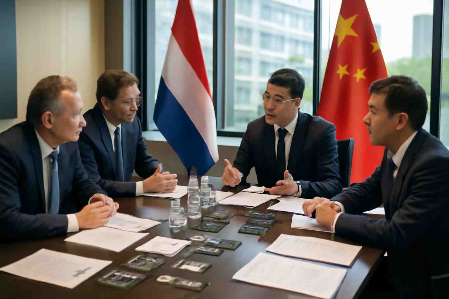 les autorités néerlandaises discutent avec pékin des restrictions à l'exportation imposées au fabricant de puces nexperia. découvrez les enjeux de ces négociations et leur impact sur le secteur technologique.