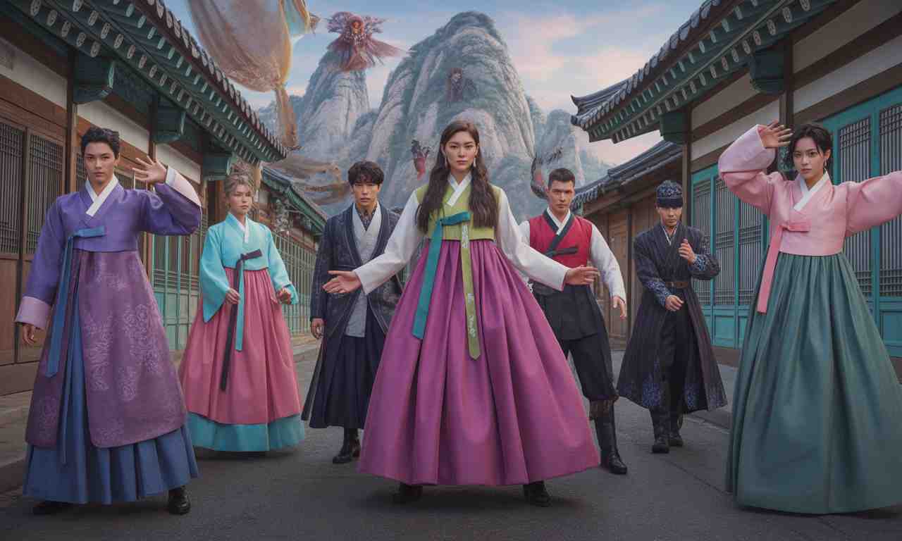découvrez comment la série animée kpop demon hunters sur netflix remet le hanbok, vêtement traditionnel coréen, au goût du jour et influence la mode contemporaine à travers la pop culture.