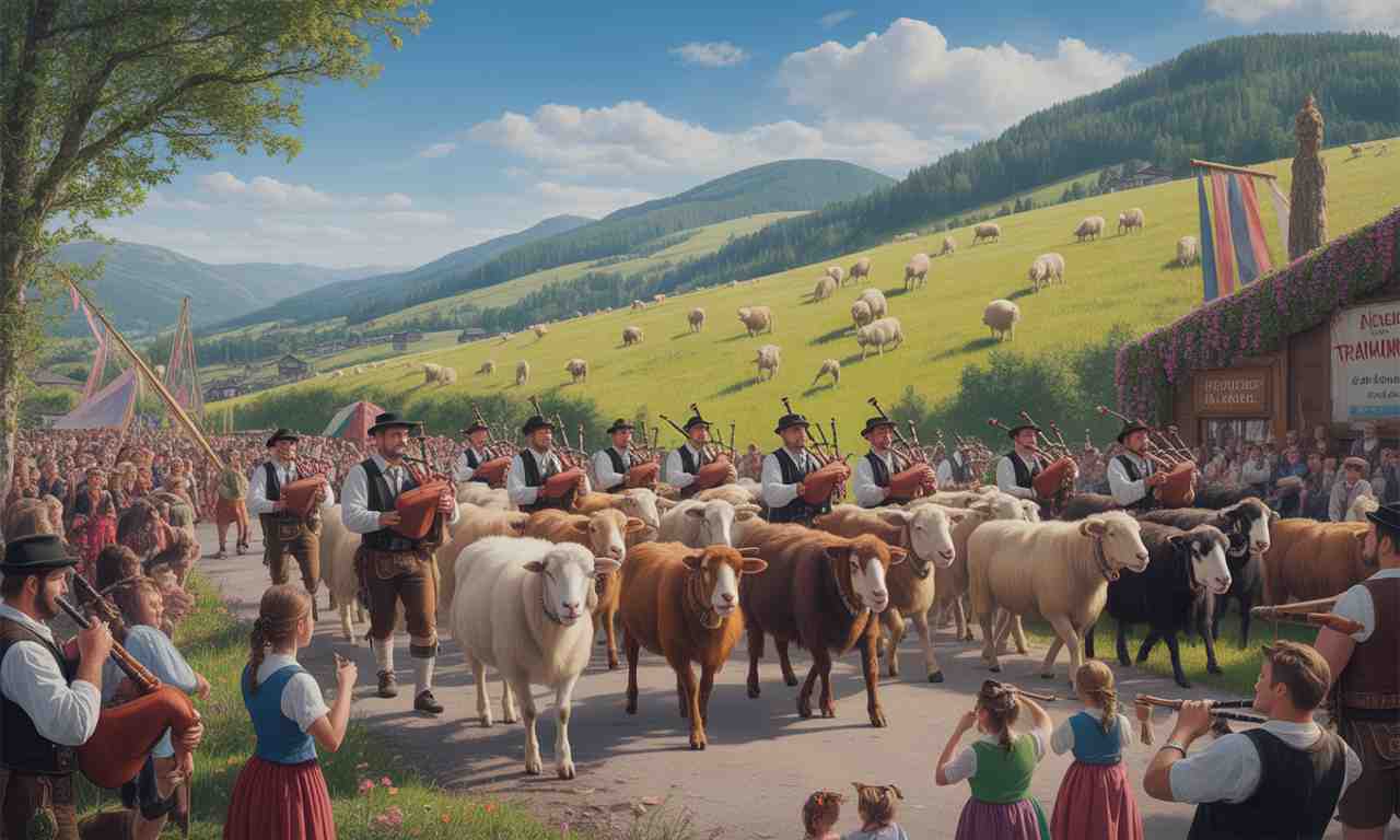 découvrez comment la fête de la transhumance à muhlbach-sur-munster fait vibrer la vallée au son des cornemuses, unissant traditions locales et échos jusqu'à glasgow, pour un événement unique et festif au cœur de l’alsace.