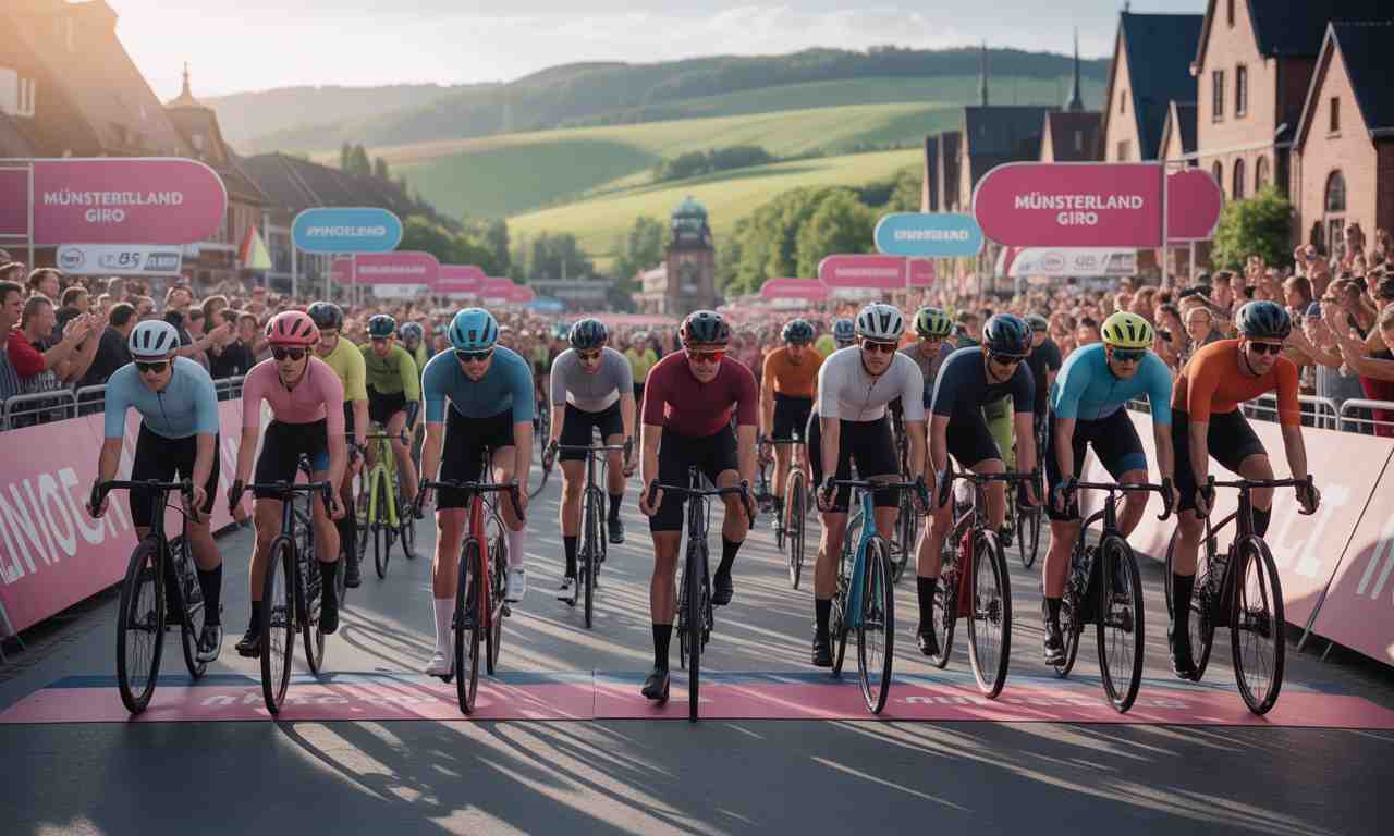 ne manquez rien du münsterland giro 2025 ! découvrez la liste complète des coureurs engagés, les favoris et toutes les dernières infos sur les participants au départ de cette grande course cycliste.