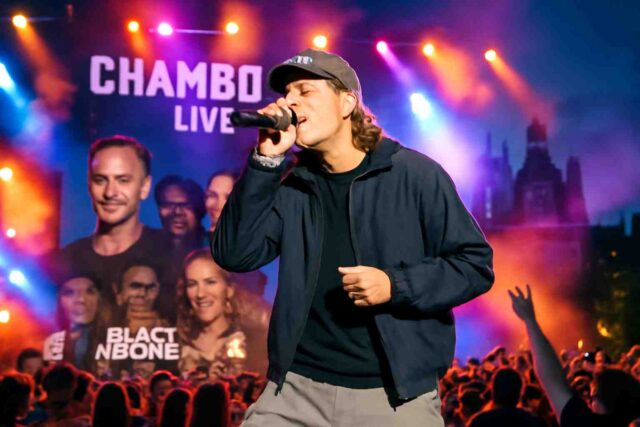 Orelsan-sillustre-sur-la-scene-du-Chambord-Live-rejoignant-les-legendes-comme-Sting-Black-Eyed-Peas-et-David-Guetta-640x427 Ticketmaster : tout savoir sur le site de vente de billets de concerts et spectacles