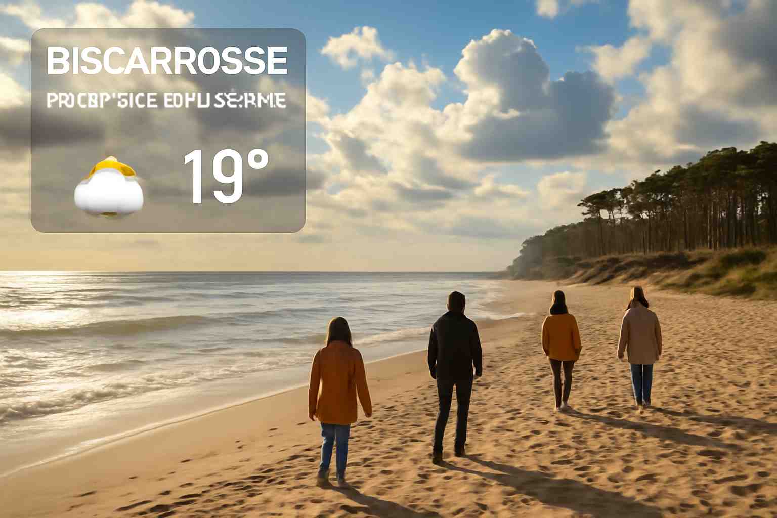 découvrez la météo détaillée pour biscarrosse le jeudi 23 octobre 2025. prévisions complètes pour la journée : températures, ciel, pluie et vent dans le sud ouest. préparez votre journée avec nos informations fiables !