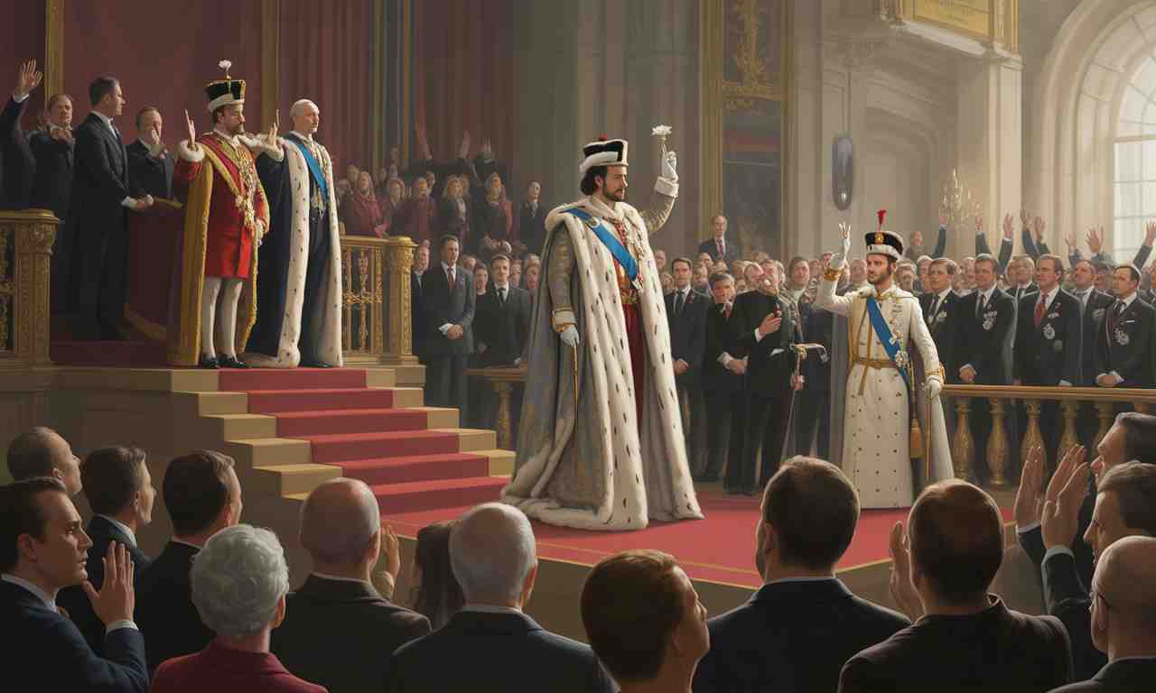 revivez les moments forts de l'intronisation de guillaume avec un retour en images sur l'abdication d'henri et la cérémonie de prestation de serment, illustrant cette transition historique.