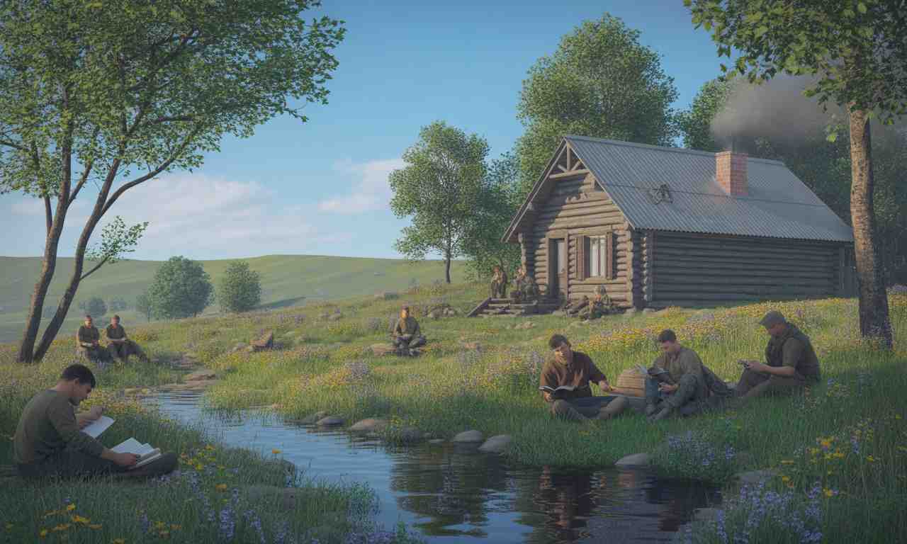 découvrez rosokhy, un havre paisible dédié aux soldats ukrainiens en convalescence. un lieu de repos, de soutien et de guérison pour retrouver espoir et force après les épreuves du front.