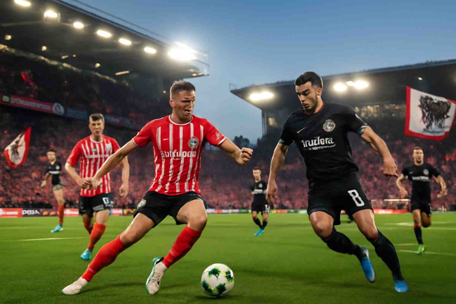 vivez en temps réel le match fribourg vs eintracht francfort pour la saison bundesliga 2025-2026. résultats, actions et temps forts à suivre en direct sur l'équipe !