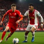 vibrez en direct pour le match fc twente contre ajax amsterdam en eredivisie 2025-2026. suivez les scores, statistiques et moments forts en temps réel sur l'équipe.