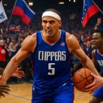 découvrez la surprise réservée aux fans des clippers : un vétéran fait son apparition dans le cinq de départ à la place de beal lors du match contre les trail blazers. tous les détails sur ce changement inattendu !