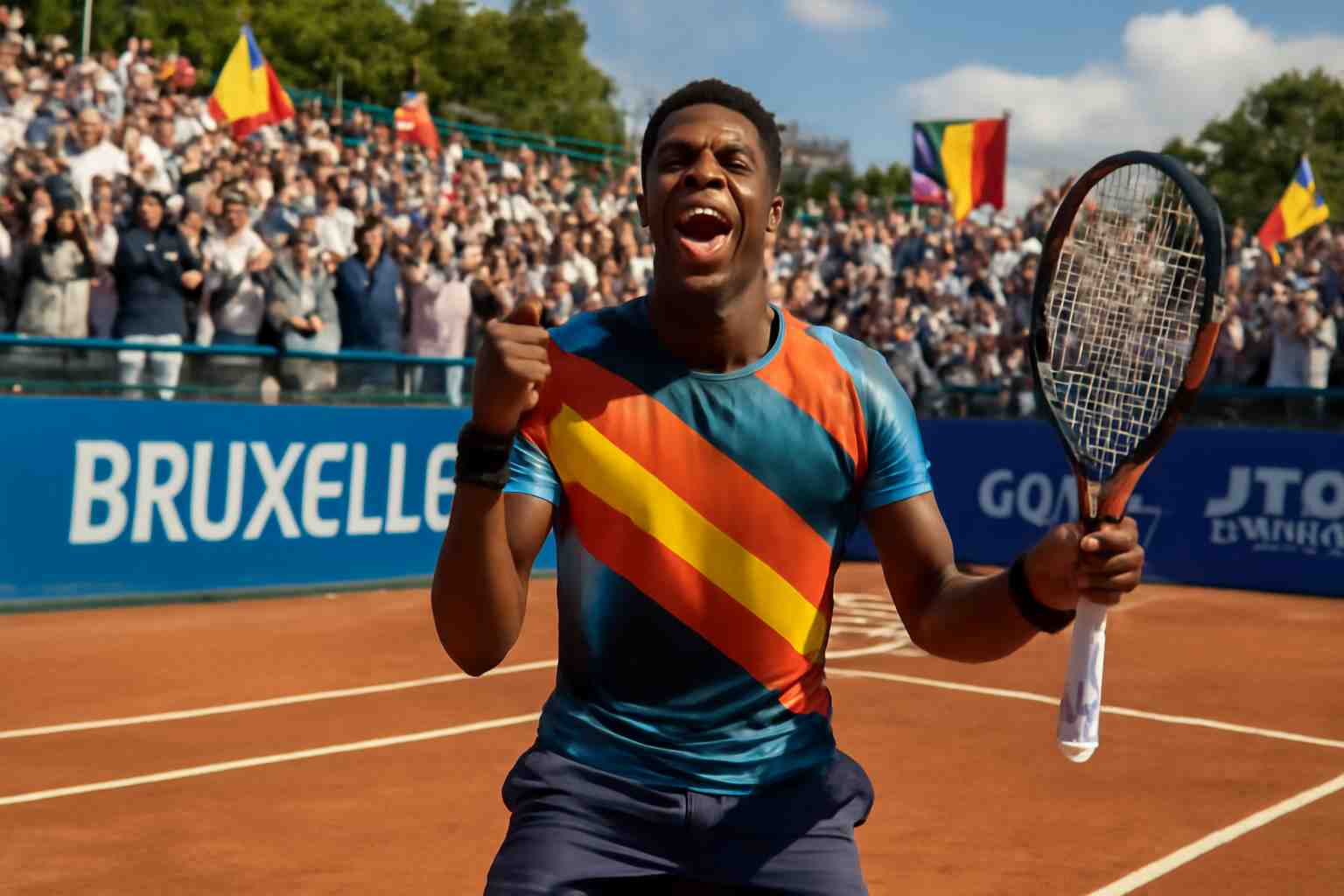 découvrez la performance impressionnante de giovanni mpetshi, qui s'est qualifié pour les quarts de finale de l'atp de bruxelles grâce à une victoire expéditive en un seul set. résumé du match et réaction du joueur.