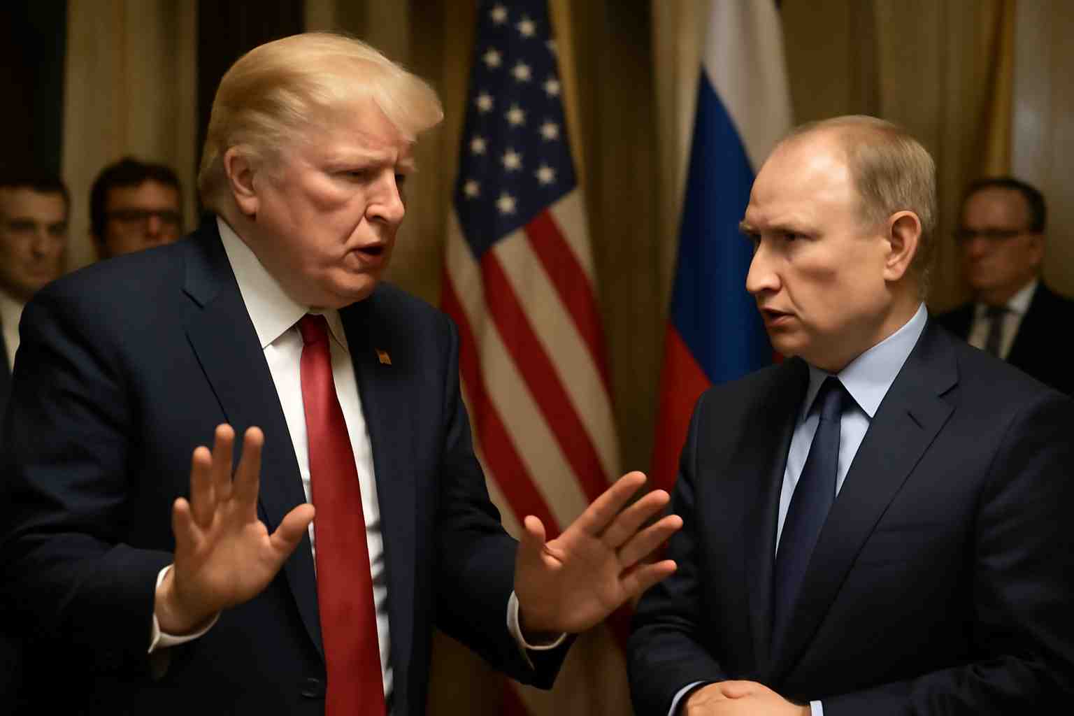 donald trump revient sur sa décision de livrer des missiles tomahawk à l'ukraine après s'être entretenu avec vladimir poutine, suscitant débats et réactions sur la scène internationale.