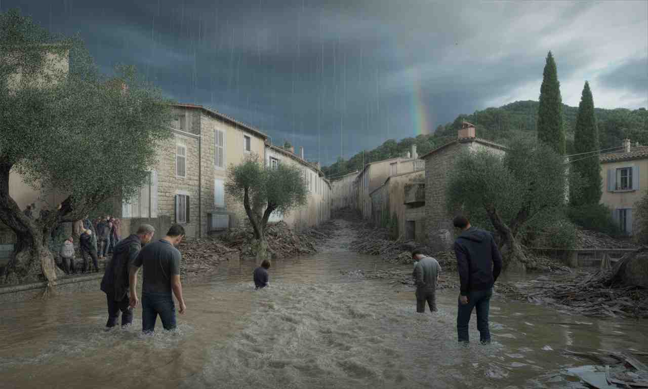 deux personnes portées disparues à nyons après des crues soudaines ayant provoqué une double tragédie. découvrez les faits marquants de ce drame et les opérations de secours en cours.