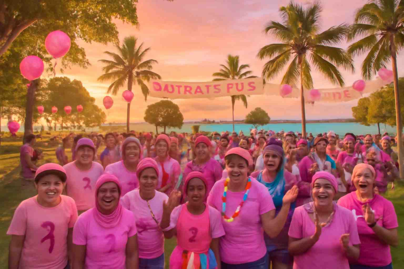 participez à une matinée pleine d'émotions et d'engagement pour célébrer la clôture d'octobre rose à mayotte. un événement dédié à la sensibilisation au cancer du sein, avec des animations et des moments forts.