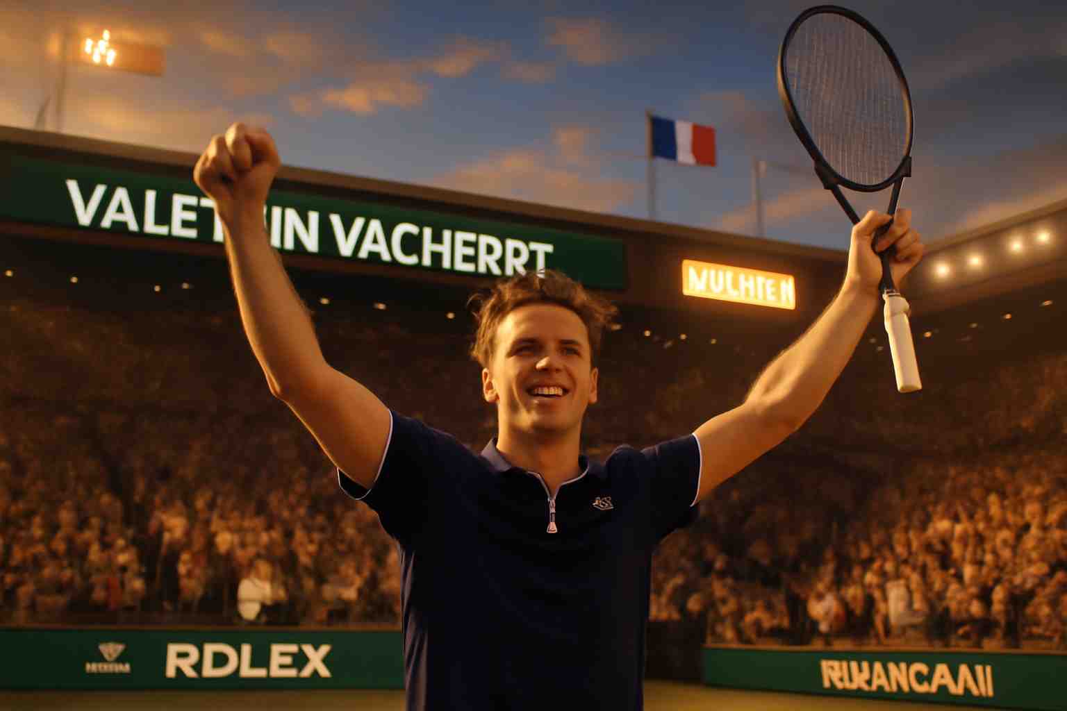 découvrez comment valentin vacherot, après son triomphe mémorable à shanghai, s’illustre brillamment au rolex paris masters et profite pleinement de la fin de saison tennistique.