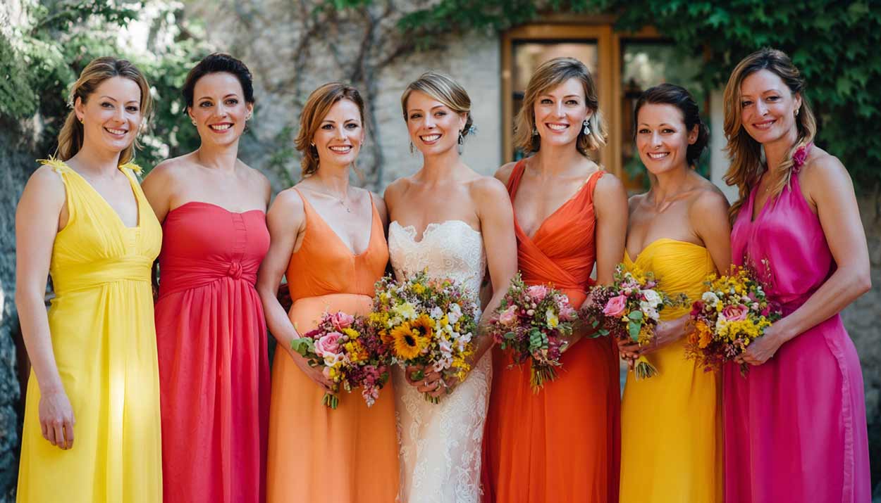 mariage robe demoiselle d honneur invitee