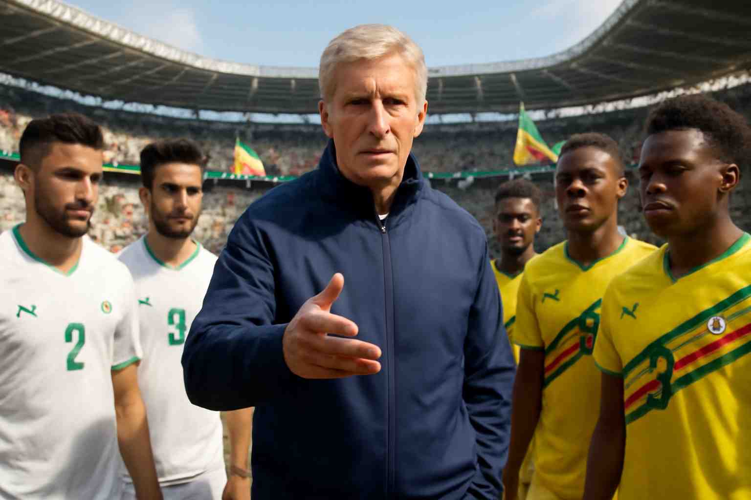découvrez la composition officielle de l'équipe d'algérie face au zimbabwe, annoncée par vladimir petkovic, pour un match décisif et plein de suspense.