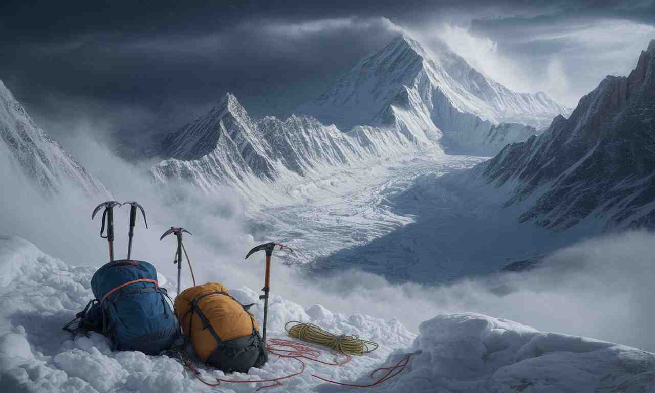 deux alpinistes italiens portés disparus dans l'himalaya après de fortes chutes de neige. les recherches sont en cours dans des conditions difficiles. découvrez les détails de cette tragédie en haute montagne.