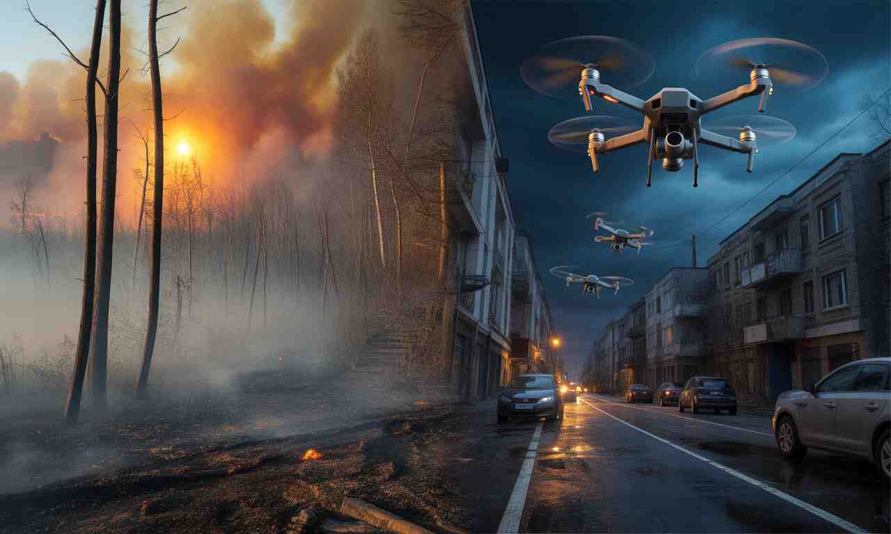 découvrez le bilan de la nuit sur le conflit en ukraine : feux de forêt majeurs dans le kraï de krasnodar, activations de drones en belgique et dernières actualités sur la situation sécuritaire en europe.