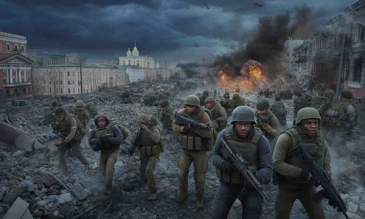 découvrez le bilan de la nuit concernant le conflit en ukraine, avec un assaut majeur sur kiev et la situation des soldats africains engagés sur le terrain.