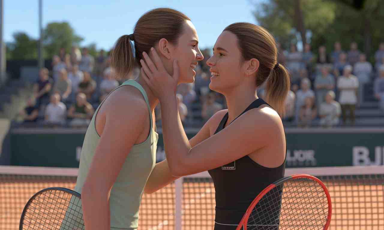 découvrez l'émotion partagée par alizé cornet lors de l'annonce à loïs boisson à la coupe bjk, un moment fort et touchant du tournoi.