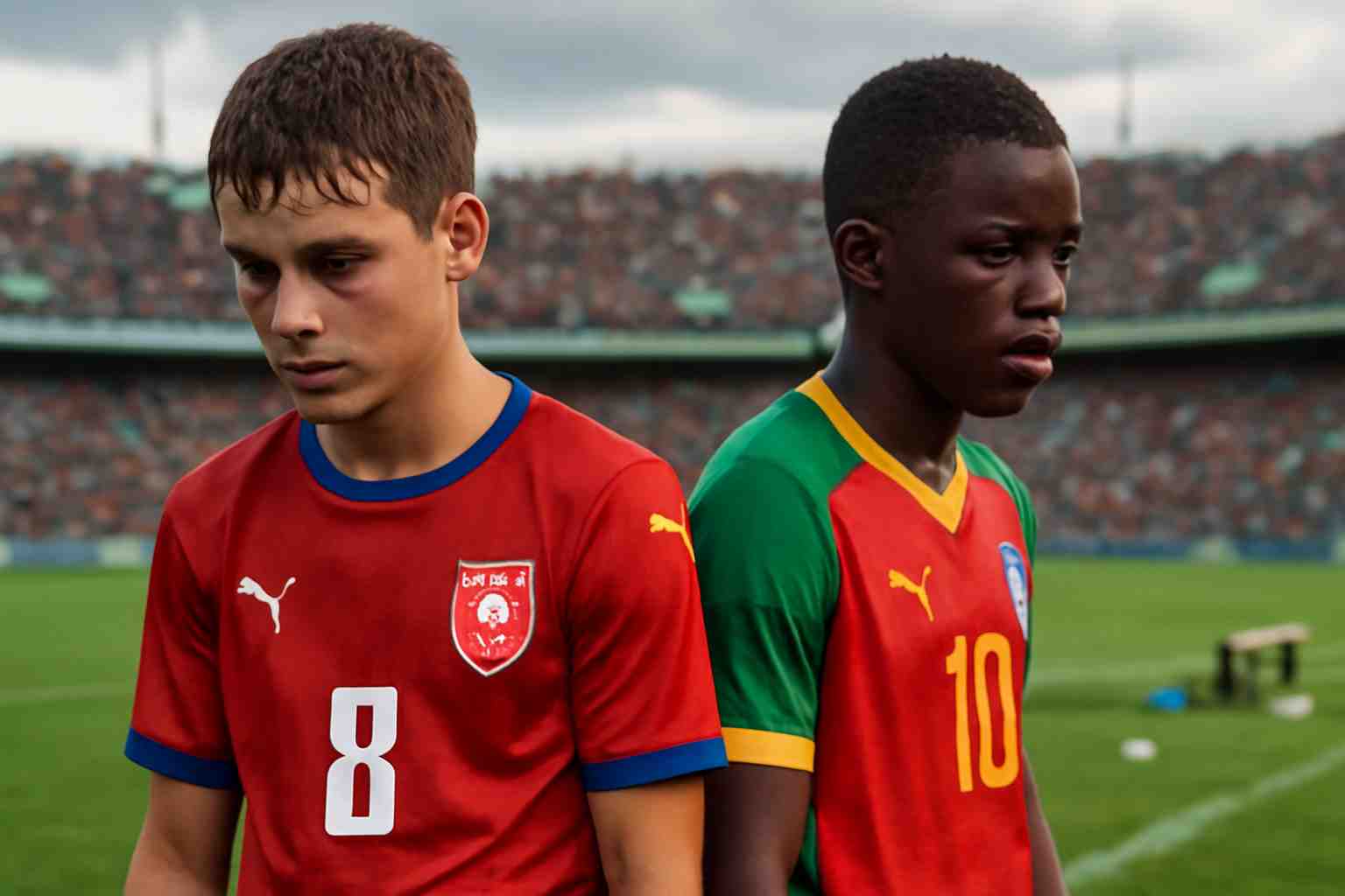 revivez la mi-temps du match coupe du monde u17 entre la république tchèque et le burkina faso, actuellement à égalité dans un duel intense.