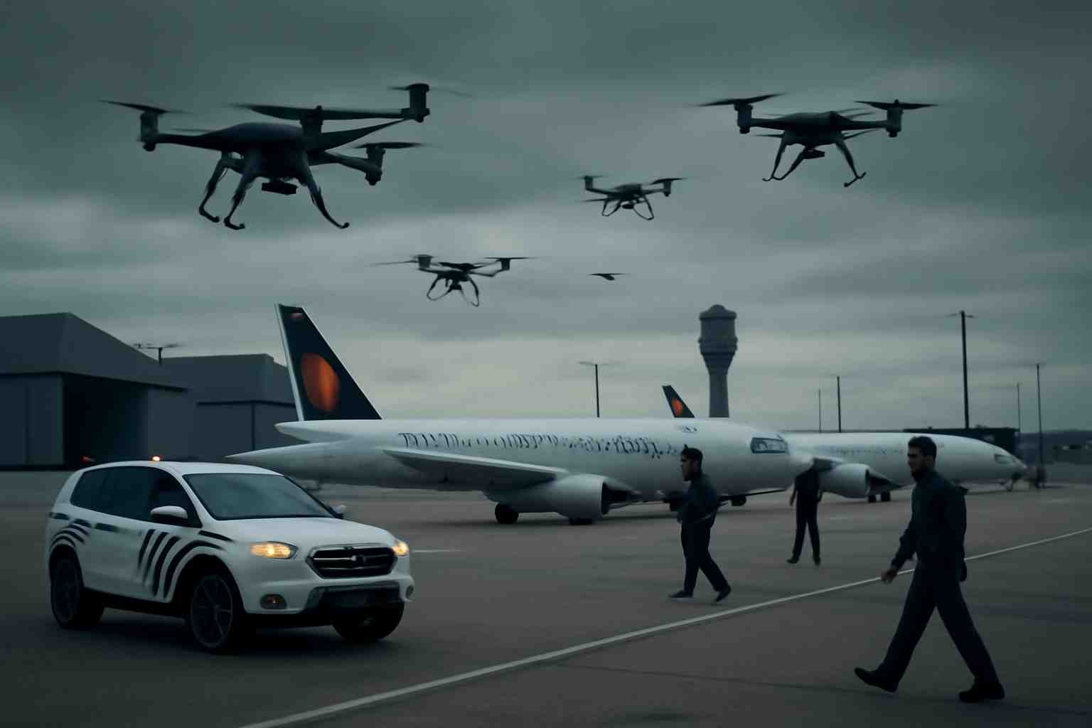 en raison de la présence de drones suspects, les aéroports de bruxelles, charleroi et liège ont dû temporairement suspendre leurs activités. découvrez les raisons de ces perturbations et leurs impacts sur le trafic aérien belge.