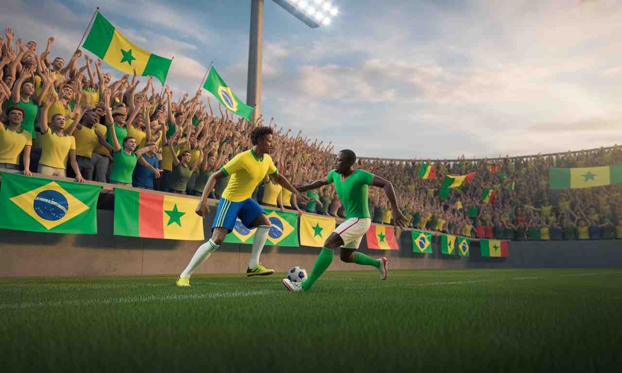 suivez en direct et en temps réel le match amical international entre le brésil et le sénégal sur senenews. ne manquez aucune action de ce duel spectaculaire !